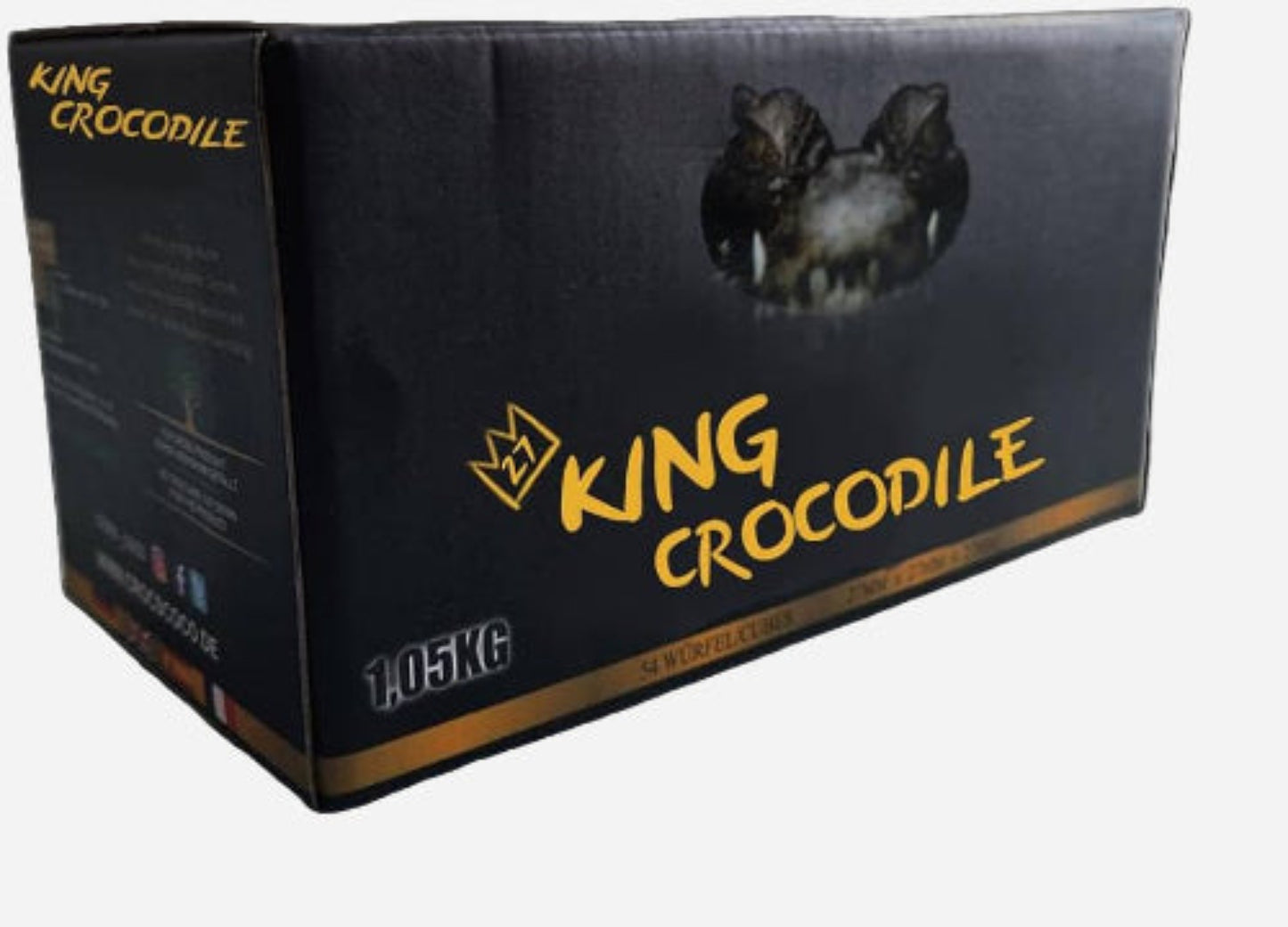 King Crocodile Naturkohle - 1kg
