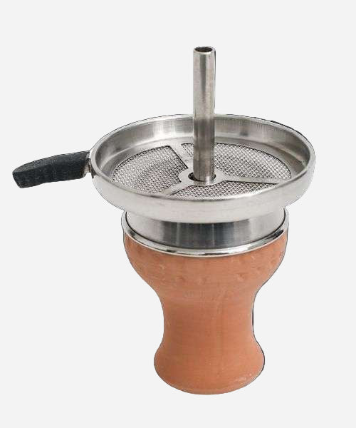 Shisha Tonkopf Set – Tonkopf mit Kaminaufsatz