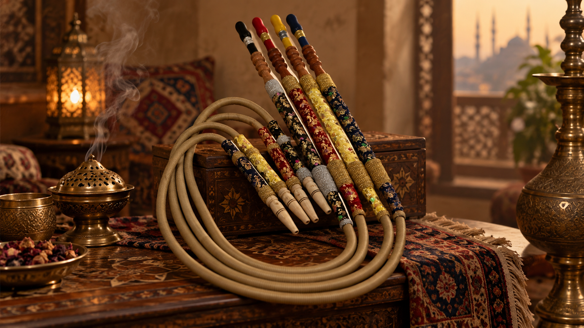 Die Geschichte des traditionellen Shisha Schlauches