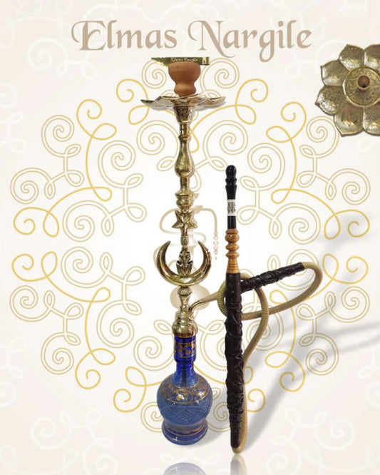Hookah | 701-100 cm, brass