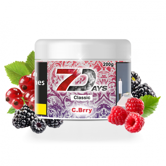 7Days Tabak Classic 200g - C.Brry
