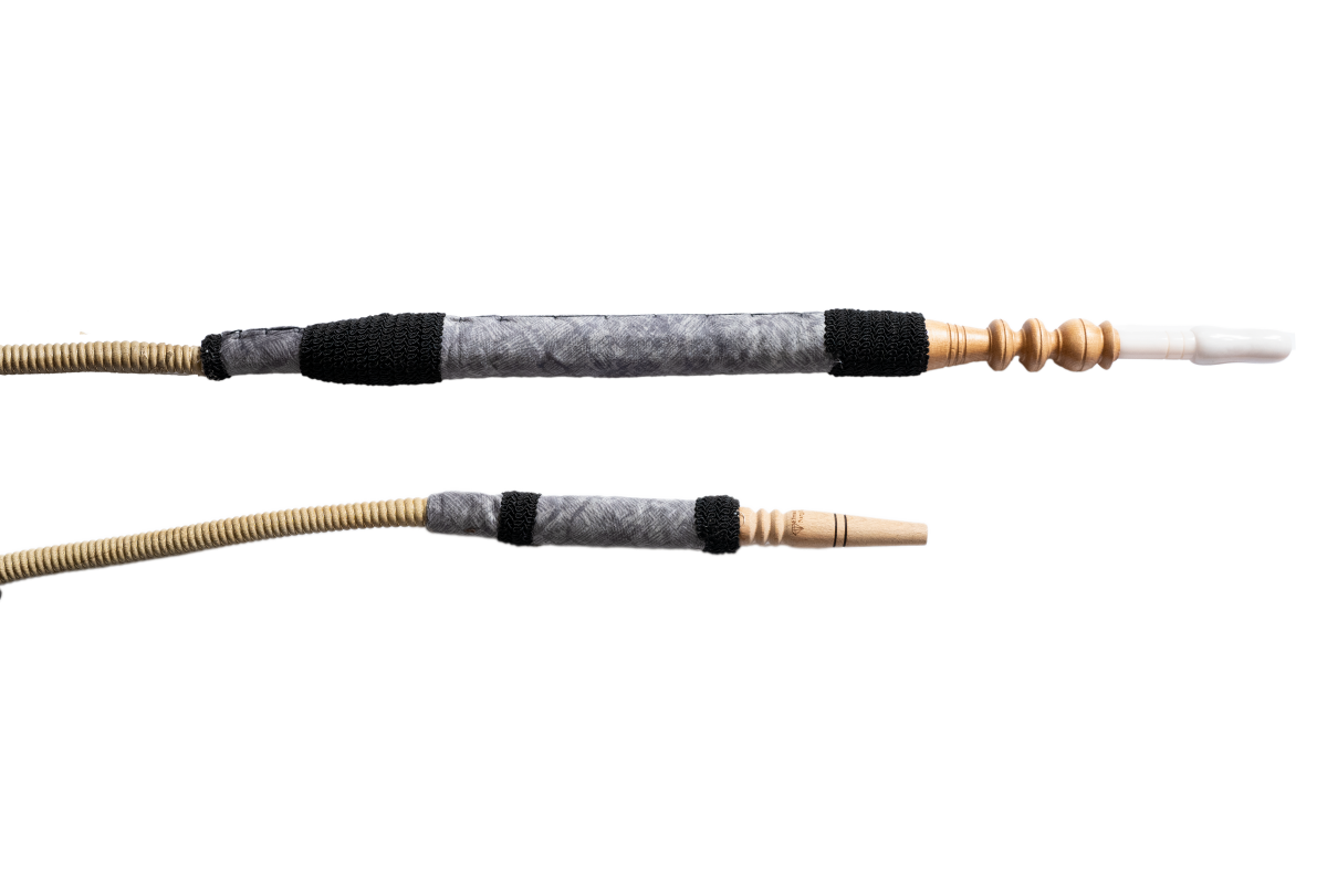 Ziegenleder Shisha-Schlauch handgefertigt und in traditionellem design.