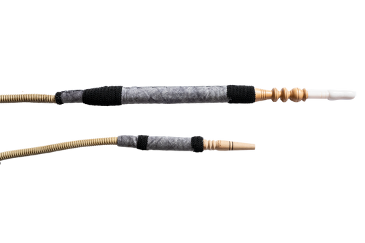 Ziegenleder Shisha-Schlauch handgefertigt und in traditionellem design.