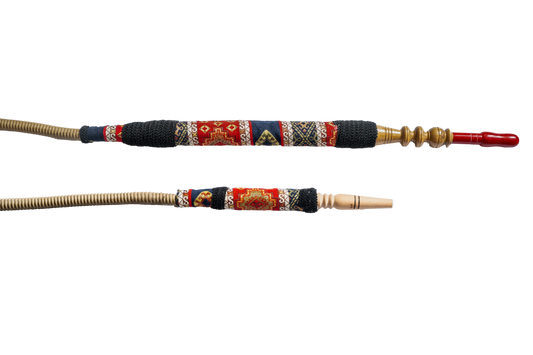 Ein handgefertigter, traditioneller XXL Lederschlauch für deine Shisha. 