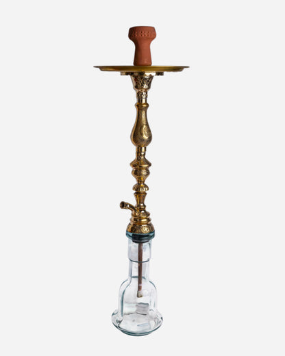 Handgefertigte Wasserpfeife in traditioneller Shisha Optik von Elmas Originale.